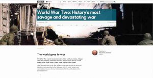 BBC Timeline of World War 2