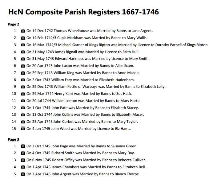 Composite Registers 1667-1746
