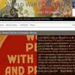 World War I Centenary: Continuations and Beginnings